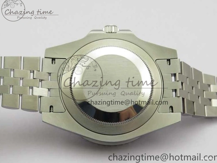 GMT-Master Blue 904L V3 Diamonds Jubilee Dial GMF Bracelet SA3285 II Steel On CHS White Bezel Black Edition Best 0330